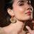 Aheli rani pink traditional ethnic dangle earrings for women