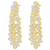 Aheli leaf design drop earrings for women traditional dangle earrings for party wedding