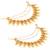 Aheli rani pink and green earring chain for women bridal wedding jewelry