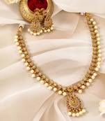 Aheli traditional ethnic necklace earrings set for women