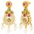 Aheli traditional ethnic necklace earrings set for women