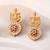 Aheli indian traditional coin tessel long necklace earrings set for women