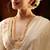 Aheli ethnic long necklace earrings set for women traditional indian temple jewelry