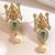 Aheli traditional goddess motif necklace and earrings jewelry set for women