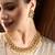 Aheli rani pink green indian traditional necklace earrings jewelry set for women
