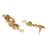 Aheli rani pink green indian traditional necklace earrings jewelry set for women