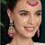 Aheli traditional kundan chandbali earrings with maang tikka jewellery set for women