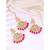 Aheli traditional kundan chandbali earrings with maang tikka jewellery set for women