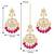 Aheli traditional kundan chandbali earrings with maang tikka jewellery set for women