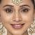 Aheli kundan chandbali earrings with maang tikka traditional jewellery set for women
