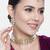 Aheli traditional white kundan choker necklace dangle earring & maangtikka ethnic jewellery set