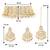 Aheli kundan studded choker necklace earrings & maang tikka set wedding jewellery set
