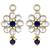 Aheli kundan pearl floral choker necklace earring maang tikka traditional jewellery set