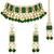 Aheli traditional kundan choker necklace jewellery set with dangle earring maang tikka