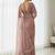 Pink embellished saree with embellished blouse