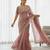 Pink embellished saree with embellished blouse
