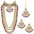 Aheli traditional kundan wedding bridal long necklace choker earrings maangtikka jewellery set for women