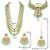 Aheli kundan bridal necklace earrings jewellery set for women