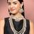 Aheli kundan bridal necklace earrings jewellery set for women