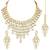 Aheli kundan choker necklace with earring maang tikka traditional jewellery set