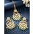 Aheli traditional jewellery kundan and pearl maang tikka earring set for women