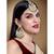 Aheli traditional jewellery kundan and pearl maang tikka earring set for women