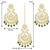 Aheli traditional jewellery kundan and pearl maang tikka earring set for women
