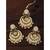 Aheli traditional jewellery kundan pearl maang tikka earring set for women