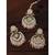 Aheli kundan studded maang tikka earring set traditional jewellery gift for women