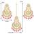 Aheli traditional jewellery kundan pearl maang tikka earring set for women's