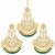 Aheli bridal kundan earring maang tikka set indian traditional jewellery for women