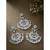 Aheli bridal kundan earring maang tikka set traditional jewellery for women