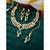 Aheli green traditional kundan long necklace with earring maang tikka jewellery set