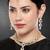 Aheli kundan long necklace with earring maang tikka jewellery set