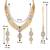 Aheli kundan long necklace with earring maang tikka jewellery set