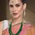 Aheli green traditional jewellery kundan pearl layered necklace earring maang tika set   fancy