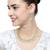 Aheli indian ethnic kundan pearl fancy bridal traditional choker necklace jewellery set with earrings