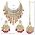 Aheli wedding wear choker necklace with maang tikka set ethnic fashion gift for women