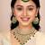 Aheli traditional kundan & pearl drop bridal dulhan necklace earring with maang tikka jewellery set for women