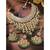 Aheli traditional kundan & pearl drop bridal dulhan necklace earring with maang tikka jewellery set for women