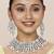 Aheli choker necklace with maang tikka earrings bridal wedding jewellery set gift for women
