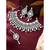 Aheli choker necklace with maang tikka earrings bridal wedding jewellery set gift for women