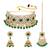Aheli traditional choker necklace earring maang tikka jewellery set for women