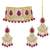 Aheli choker necklace with earrings maang tikka for women indian traditional jewellery set