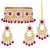 Aheli kundan choker necklace with earrings maang tikka for women traditional jewellery set