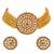 Aheli choker necklace with round earrings traditional jewellery set gift for women