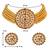Aheli choker necklace with round earrings traditional jewellery set gift for women