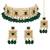 Aheli traditional kundan pearl bridal choker necklace jewellery set for women