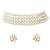 Aheli choker necklace with stud earrings gift for women traditional jewellery set