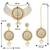 Aheli kundan beaded choker necklace traditional jewellery set for women